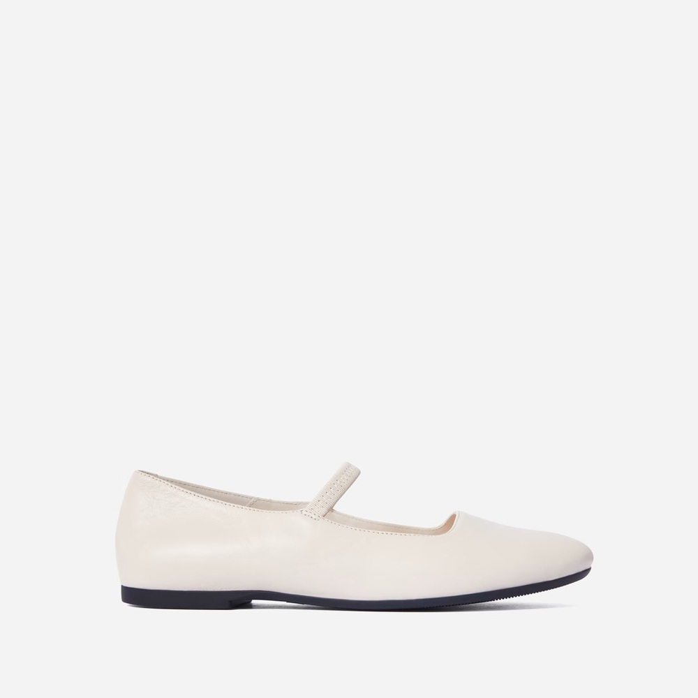 Everlane mary Jane shoes in sandstone